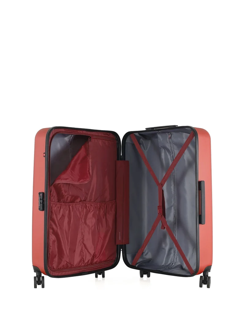 SWISS KOPPER – 2er-Pack – Großer Koffer und mittelgroßer Koffer ZURICH