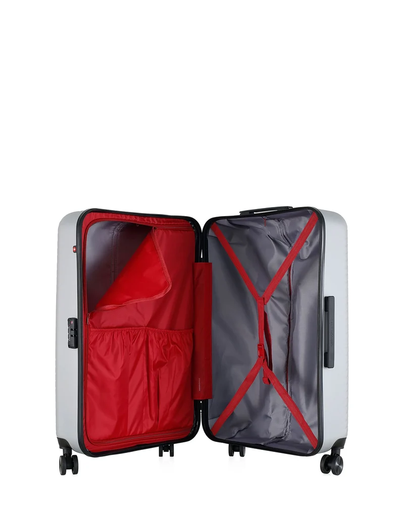 SWISS KOPPER – 2er-Pack – Großer Koffer und Handgepäck XXS SPIEZ