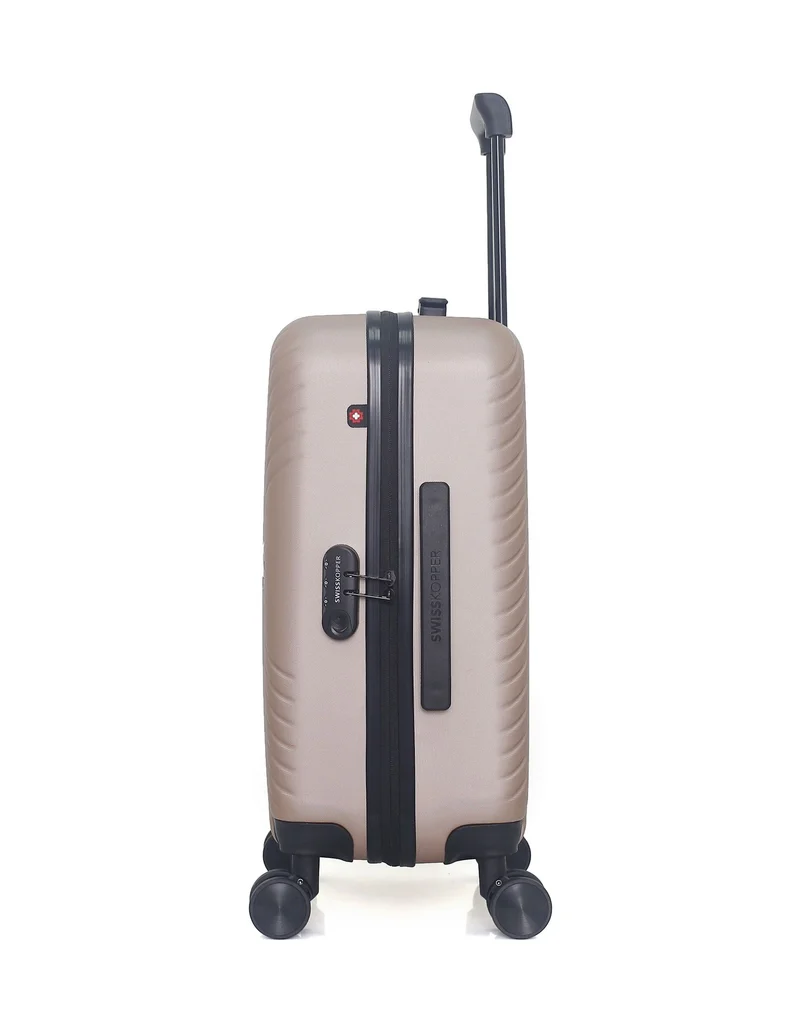 SWISS KOPPER – 2er-Pack – Großer Koffer und Handgepäck SPIEZ