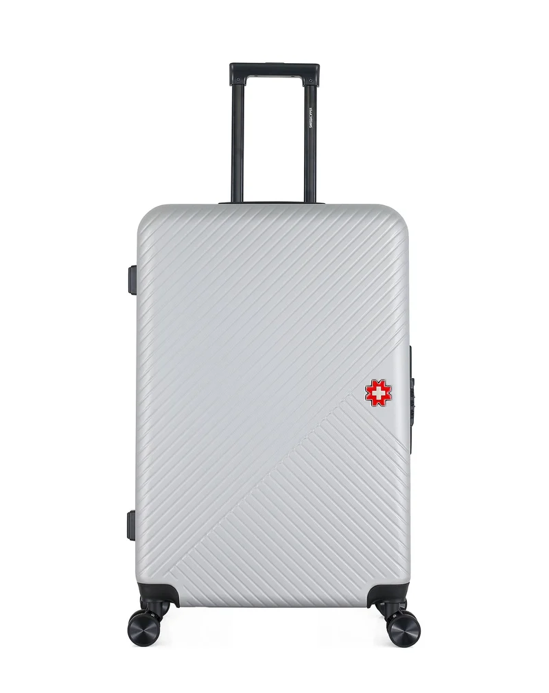 SWISS KOPPER – 2er-Pack – Großer Koffer und Handgepäck SPIEZ