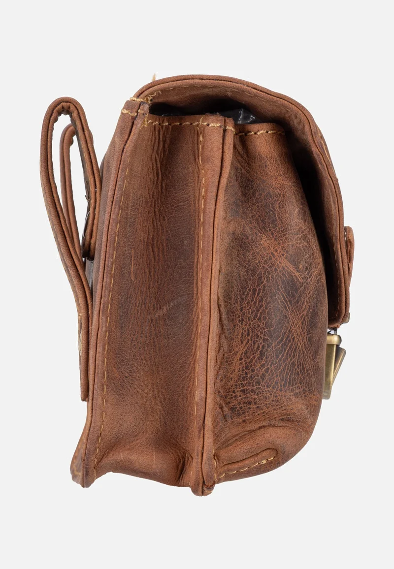 Vintage Outdoor III Leder Sattelbraun - Gürteltasche