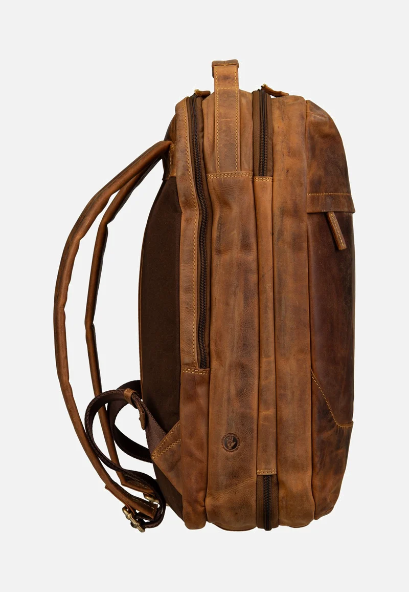 Vintage Overnighter XL Sattelbraun - Rucksack