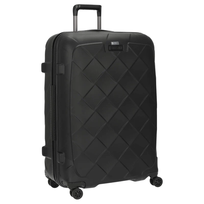 Stratic Leather and More - 4-Rollen-Trolley 76 cm L (matt black)