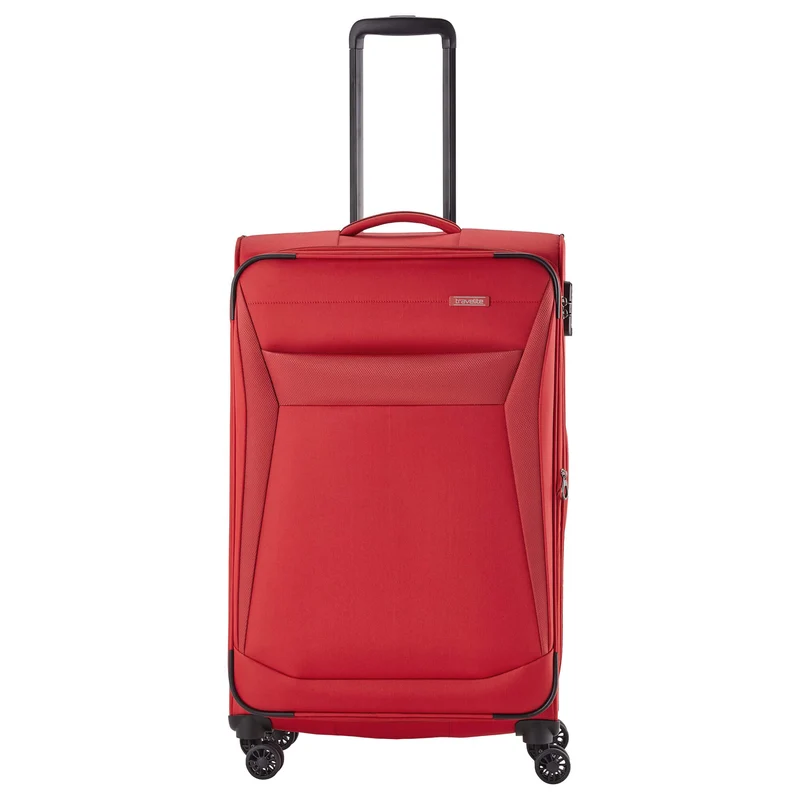 Travelite Chios - 4-Rollen-Trolley L 78 cm erw. (rot)