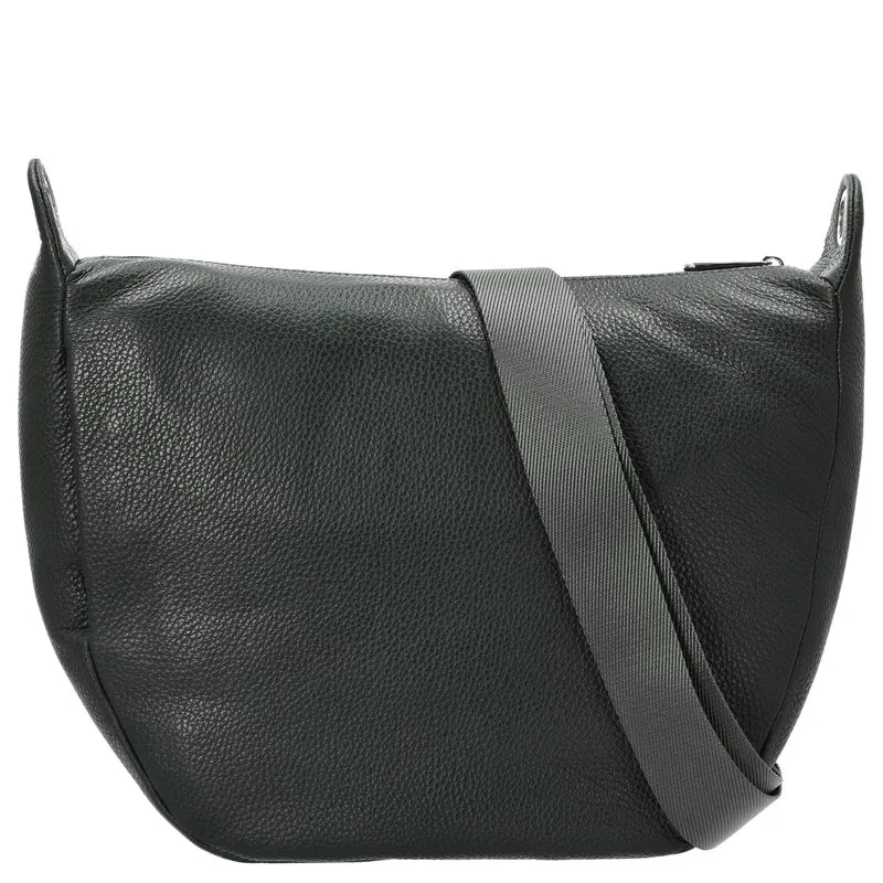 Mandarina Duck Mellow Leather - Umhängetasche M 34 cm (pine green)