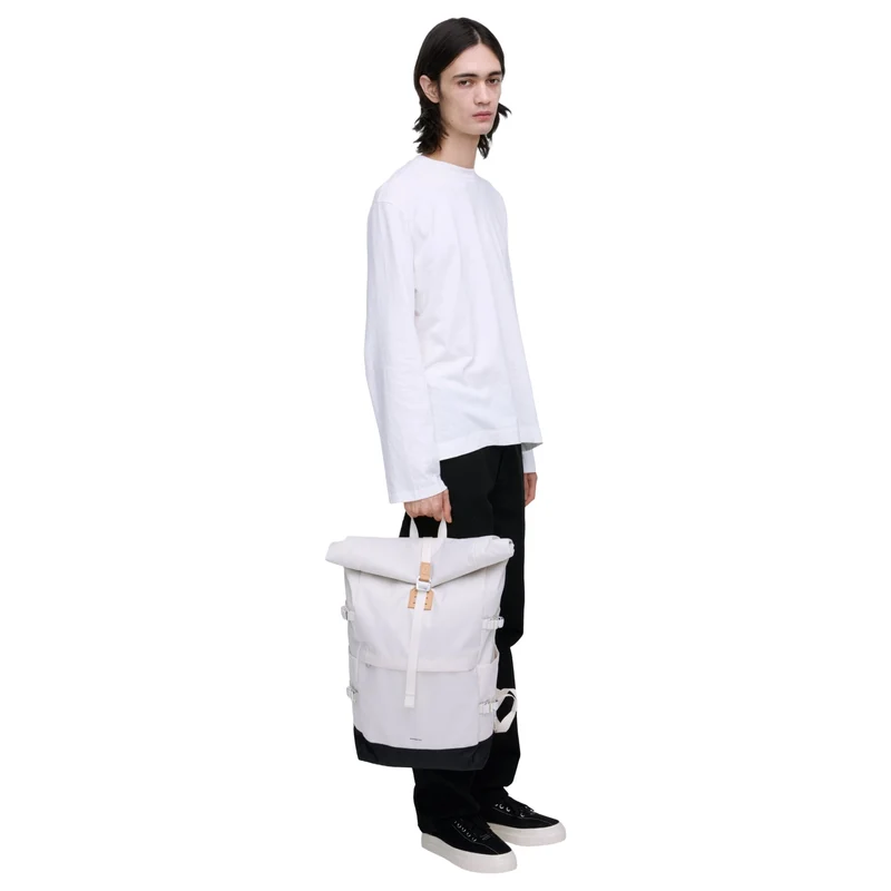 Sandqvist Icon Rolltop - Rucksack L 16" 65 cm erw. (birch)