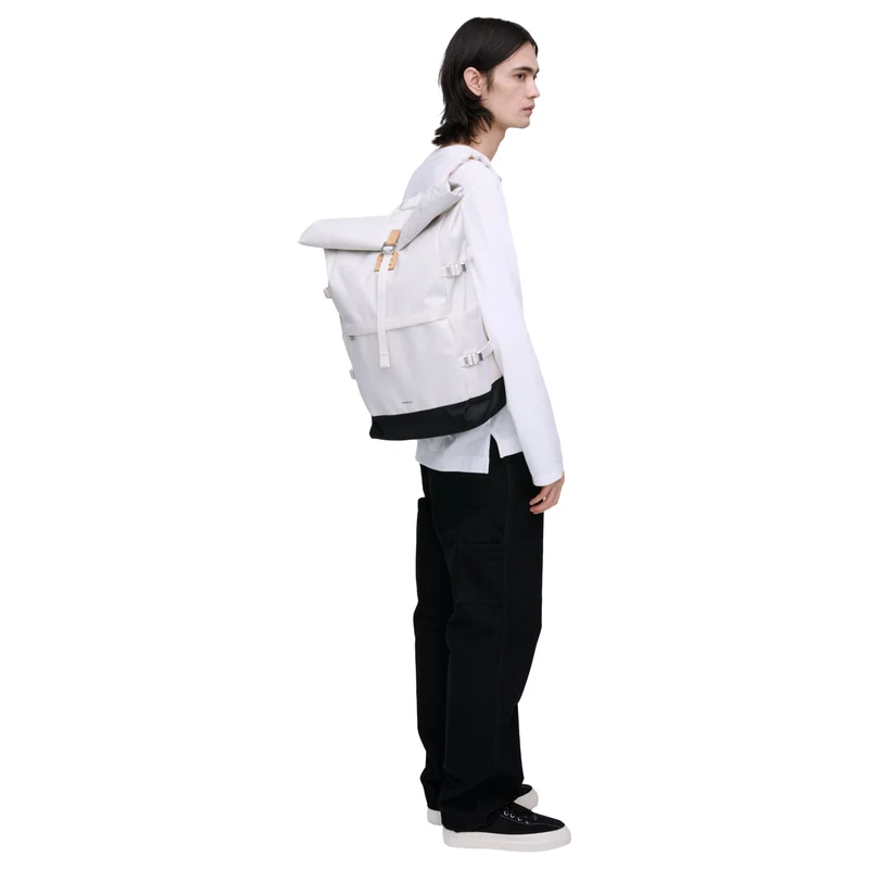 Sandqvist Icon Rolltop - Rucksack L 16" 65 cm erw. (birch)