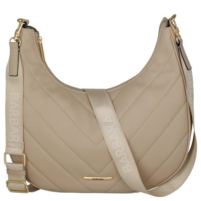 Travelite BARBARA Cozy Hobo Bag - Schultertasche 35 cm (sand)