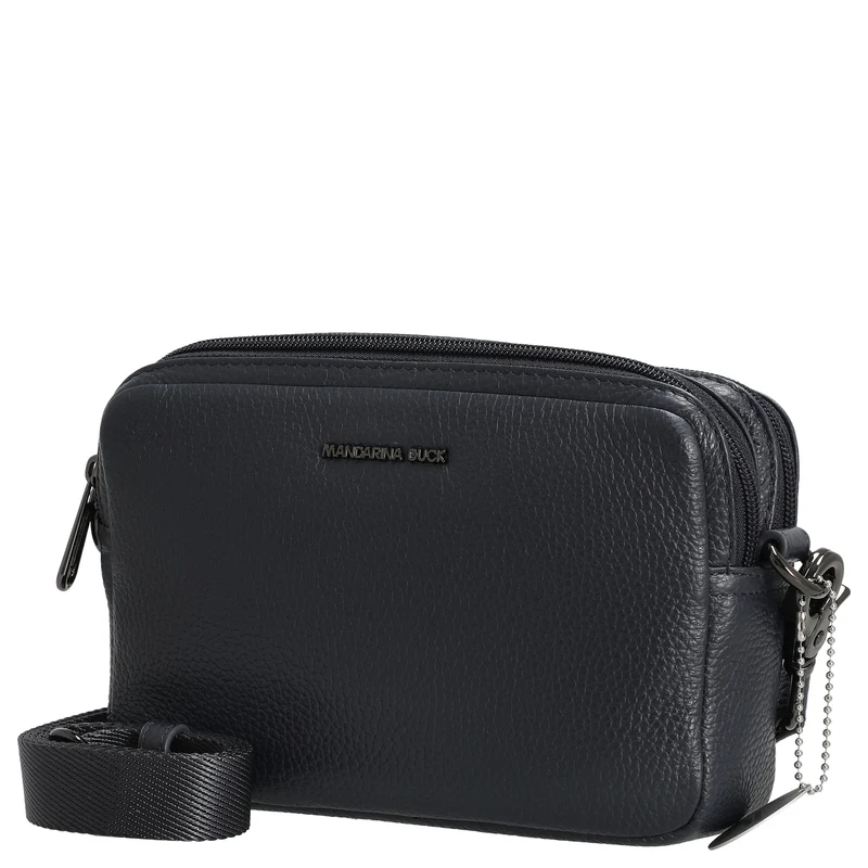 Mandarina Duck Mellow Leather - Umhängetasche 20 cm (dress blue)