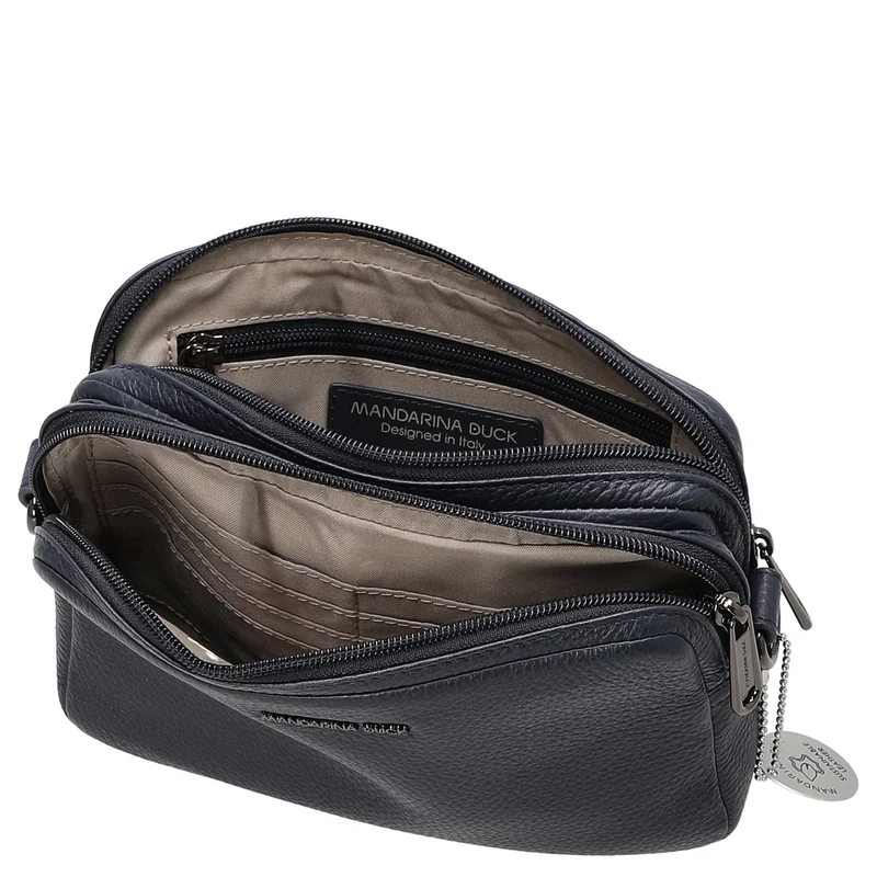 Mandarina Duck Mellow Leather - Umhängetasche 20 cm (dress blue)