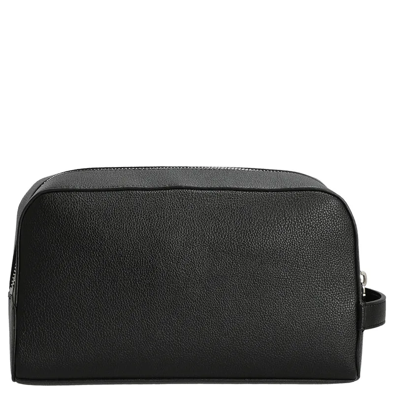 Calvin Klein Micro Pebble Washbag - Kulturbeutel 23.5 cm (schwarz)