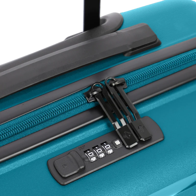 Travelite Trient - 4-Rollen-Kabinentrolley S 55 cm (petrol)