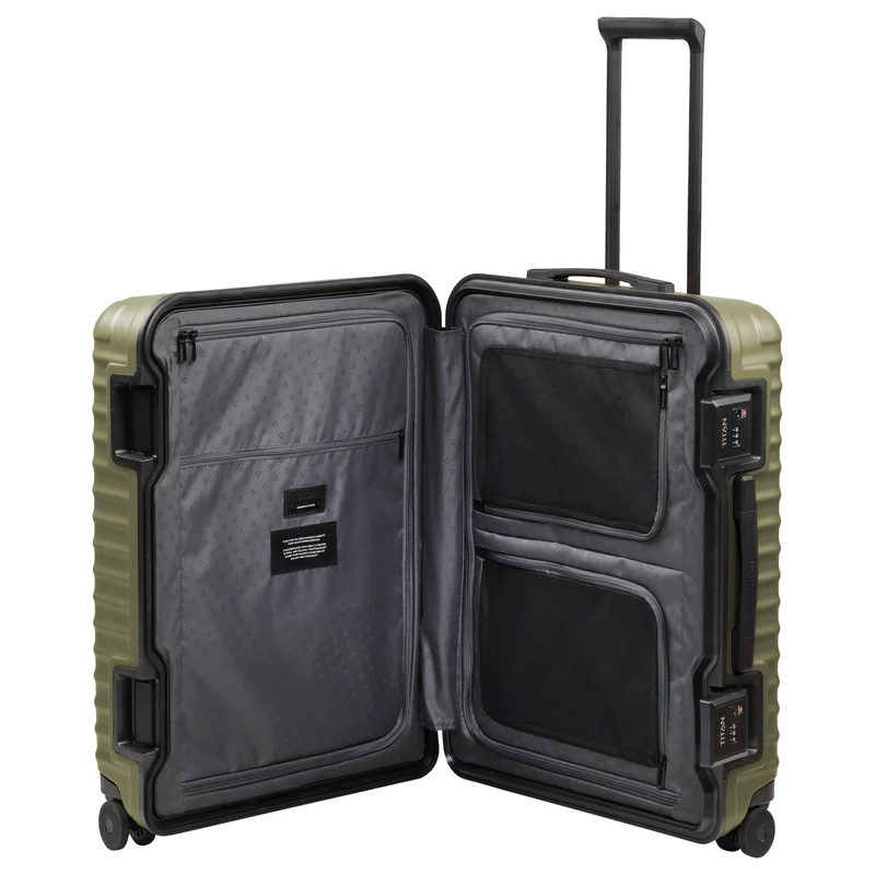 TITAN OVERSEAS - 4-Rollen-Trolley M+ 69 cm (forest green)