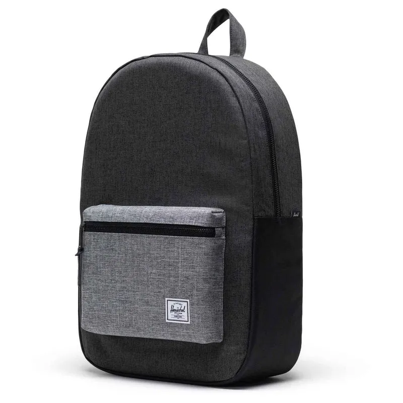 Herschel Settlement 23 - Rucksack 15" 45 cm (black crosshatch/black/raven crosshatch)