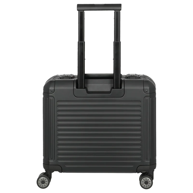 Travelite Next - 4-Rollen-Businesstrolley 45 cm (schwarz)