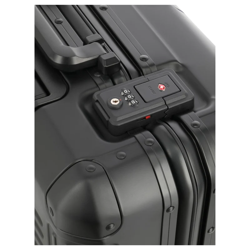 Travelite Next - 4-Rollen-Businesstrolley 45 cm (schwarz)