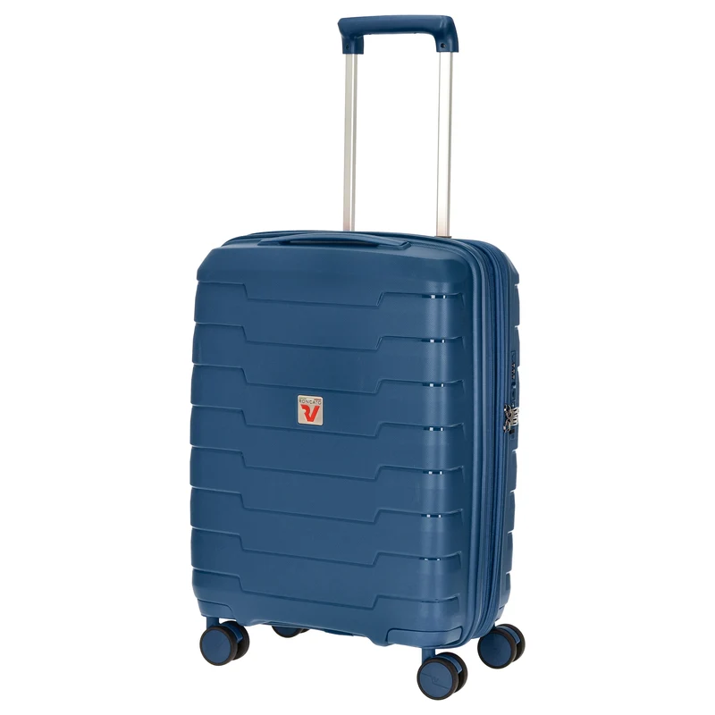 Roncato Skyline - 4-Rollen-Kabinentrolley S 55 cm erw. USB-Anschluss (navy)