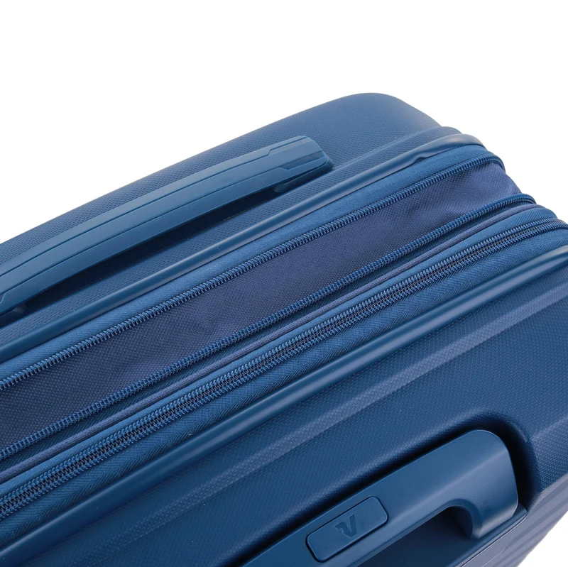 Roncato Skyline - 4-Rollen-Kabinentrolley S 55 cm erw. USB-Anschluss (navy)