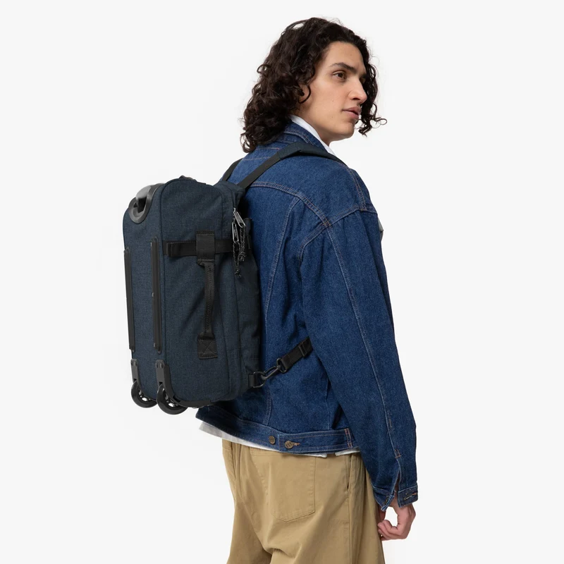 Eastpak selection Strapson XXS - Rollenreisetasche/Reiserucksack 43 cm (triple denim)