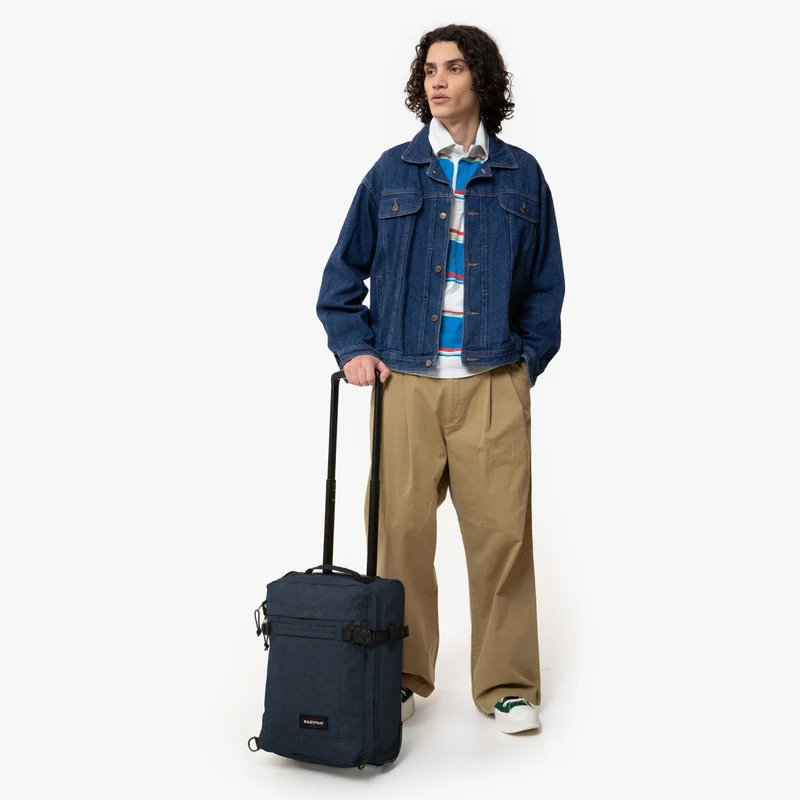 Eastpak selection Strapson XXS - Rollenreisetasche/Reiserucksack 43 cm (triple denim)