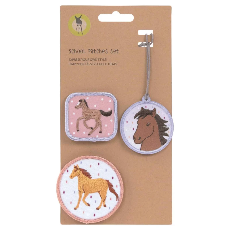 Lässig Zubehör School Patches Set - Anhänger/Patches (Horse)
