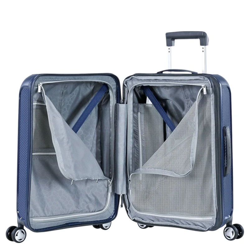 Eminent AEGIS - 4-Rollen-Kabinentrolley 55 cm erw. (navy blue)