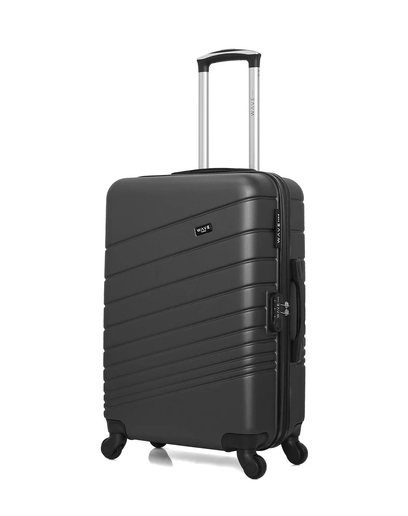 WAVE PARIS - 2er-Pack – Mittelgroßer Koffer und Handgepäck XXS TIGRE