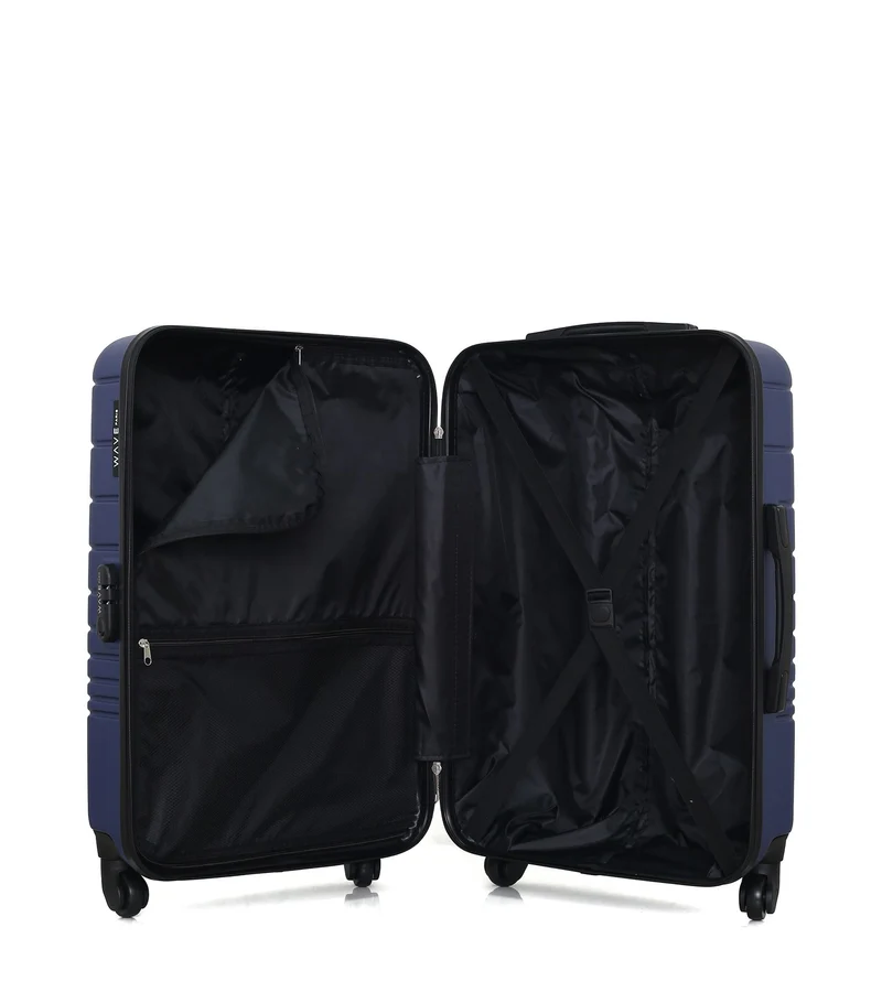 WAVE PARIS - 2er-Pack – Mittelgroßer Koffer und Handgepäck XXS TIGRE