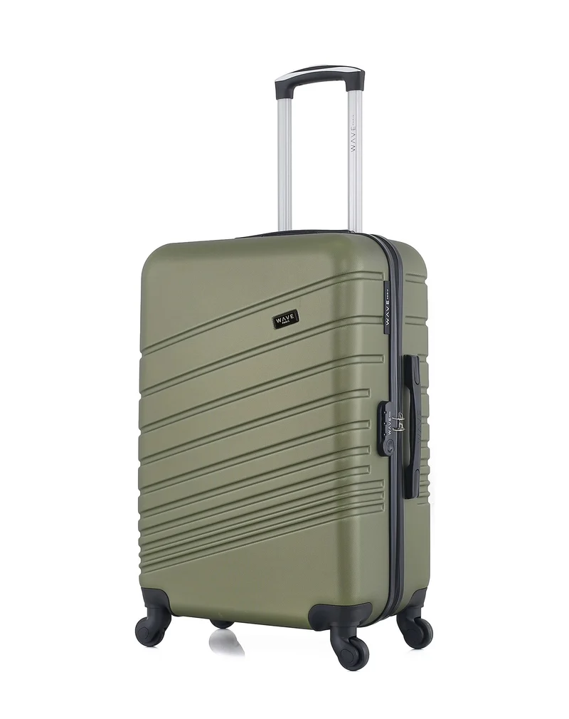 WAVE PARIS - 2er-Pack – Mittelgroßer Koffer und Handgepäck XXS TIGRE