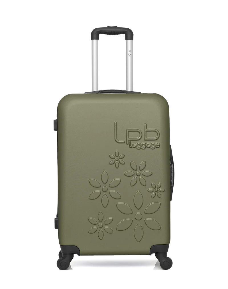 LPB LUGGAGE - 2er-Pack – Mittelgroßer Koffer und Kosmetikkoffer ELEONOR