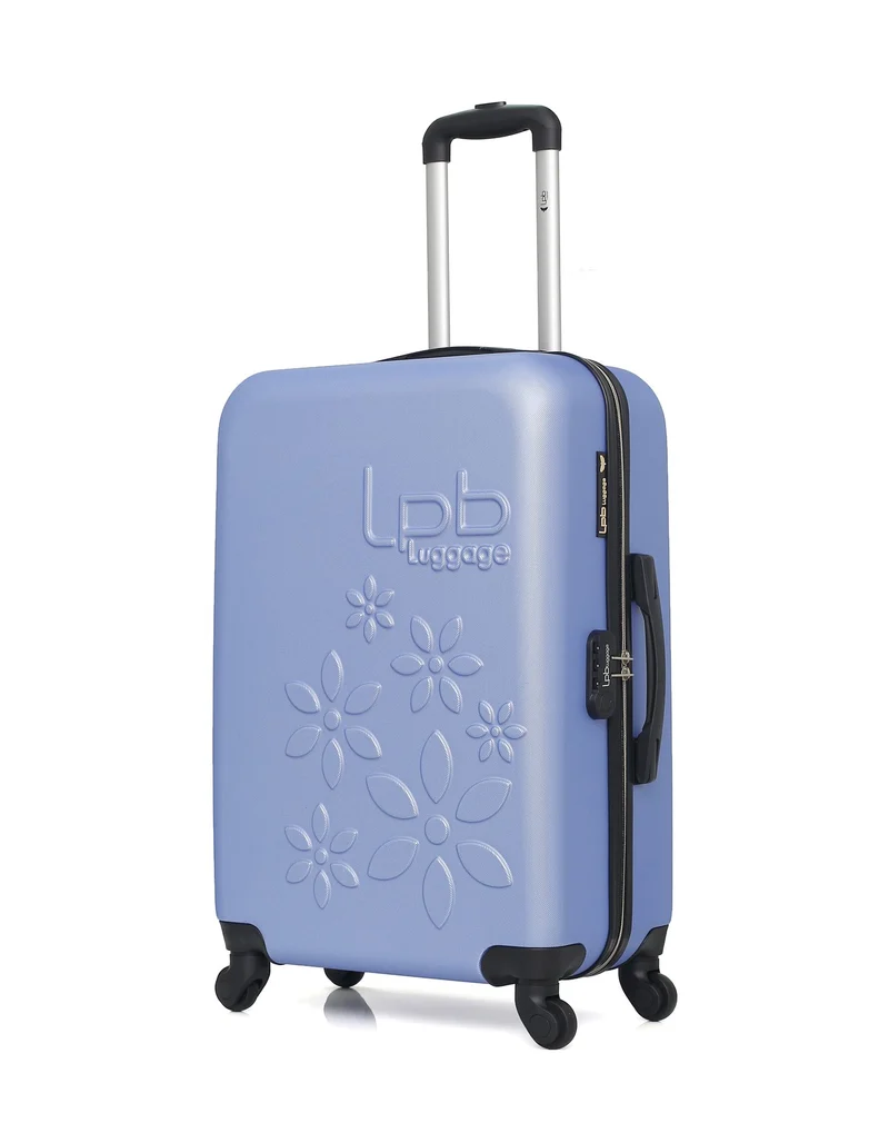 LPB LUGGAGE - 2er-Pack – Mittelgroßer Koffer und Kosmetikkoffer ELEONOR
