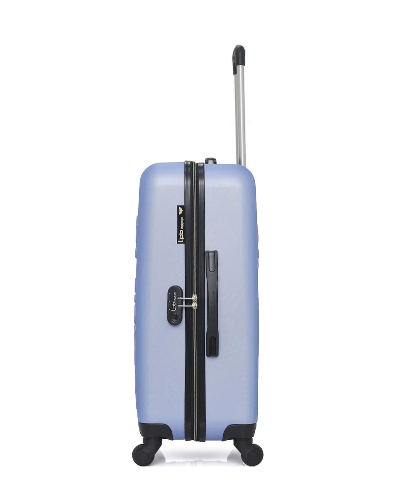 LPB LUGGAGE - 2er-Pack – Mittelgroßer Koffer und Kosmetikkoffer ELEONOR