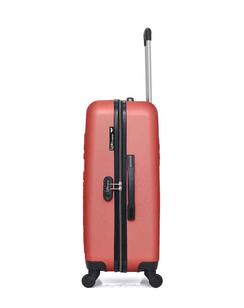 LPB LUGGAGE - 2er-Pack – Mittelgroßer Koffer und Kosmetikkoffer ELEONOR