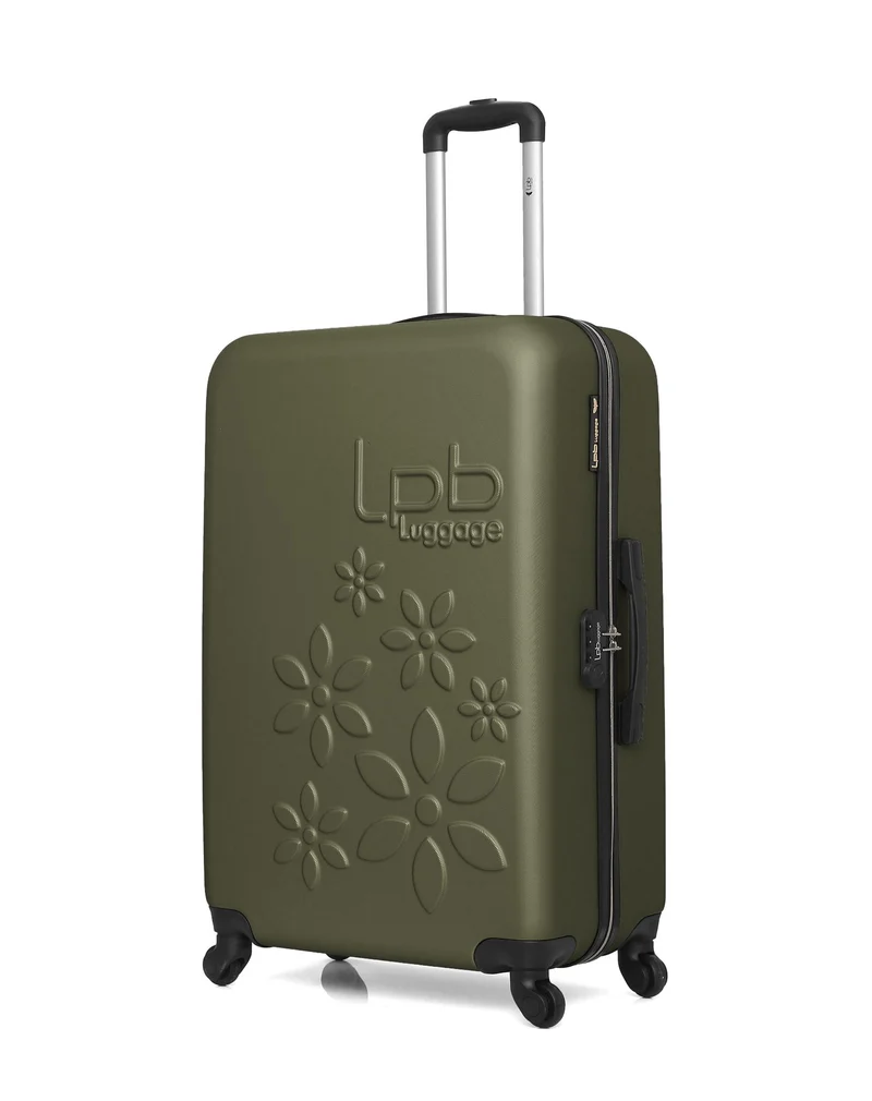 LPB LUGGAGE - 3er-Pack – Großer Koffer, Handgepäck und Kosmetikkoffer ELEONOR