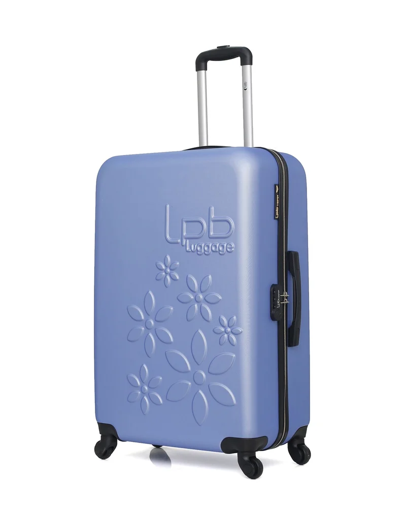 LPB LUGGAGE - 3er-Pack – Großer Koffer, Handgepäck und Kosmetikkoffer ELEONOR