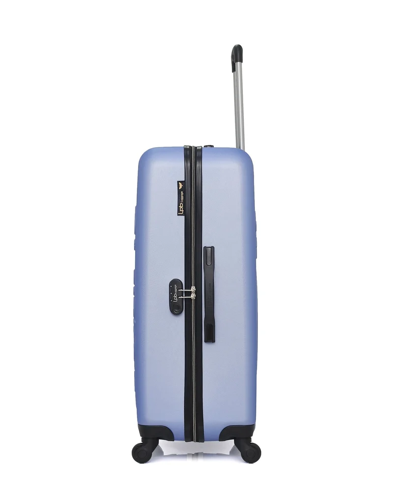 LPB LUGGAGE - 3er-Pack – Großer Koffer, Handgepäck und Kosmetikkoffer ELEONOR