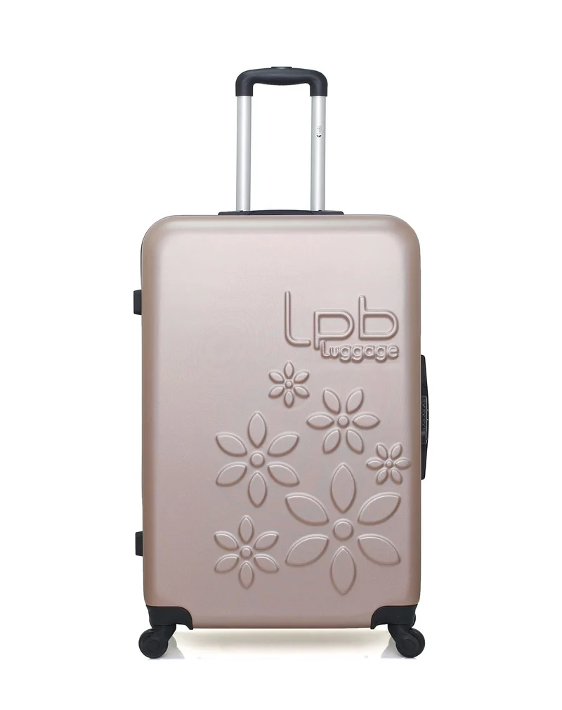 LPB LUGGAGE - 3er-Pack – Großer Koffer, mittelgroßer Koffer und Kosmetikkoffer ELEONOR