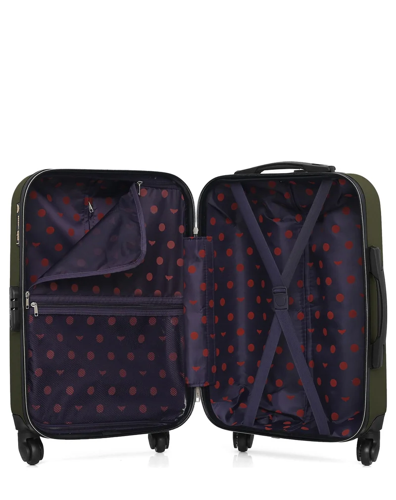 LPB LUGGAGE - 2er-Pack- Handgepäck und Kosmetikkoffer ELEONOR