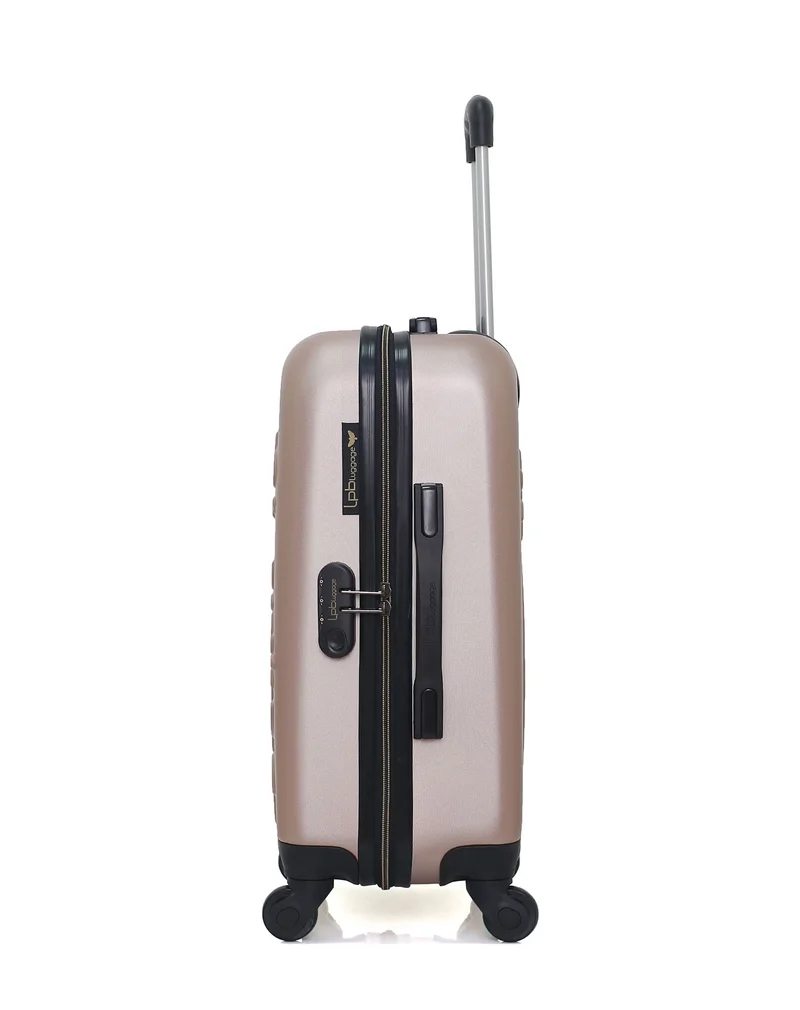 LPB LUGGAGE - 2er-Pack- Handgepäck und Kosmetikkoffer ELEONOR