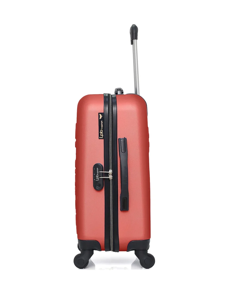 LPB LUGGAGE - 2er-Pack- Handgepäck und Kosmetikkoffer ELEONOR