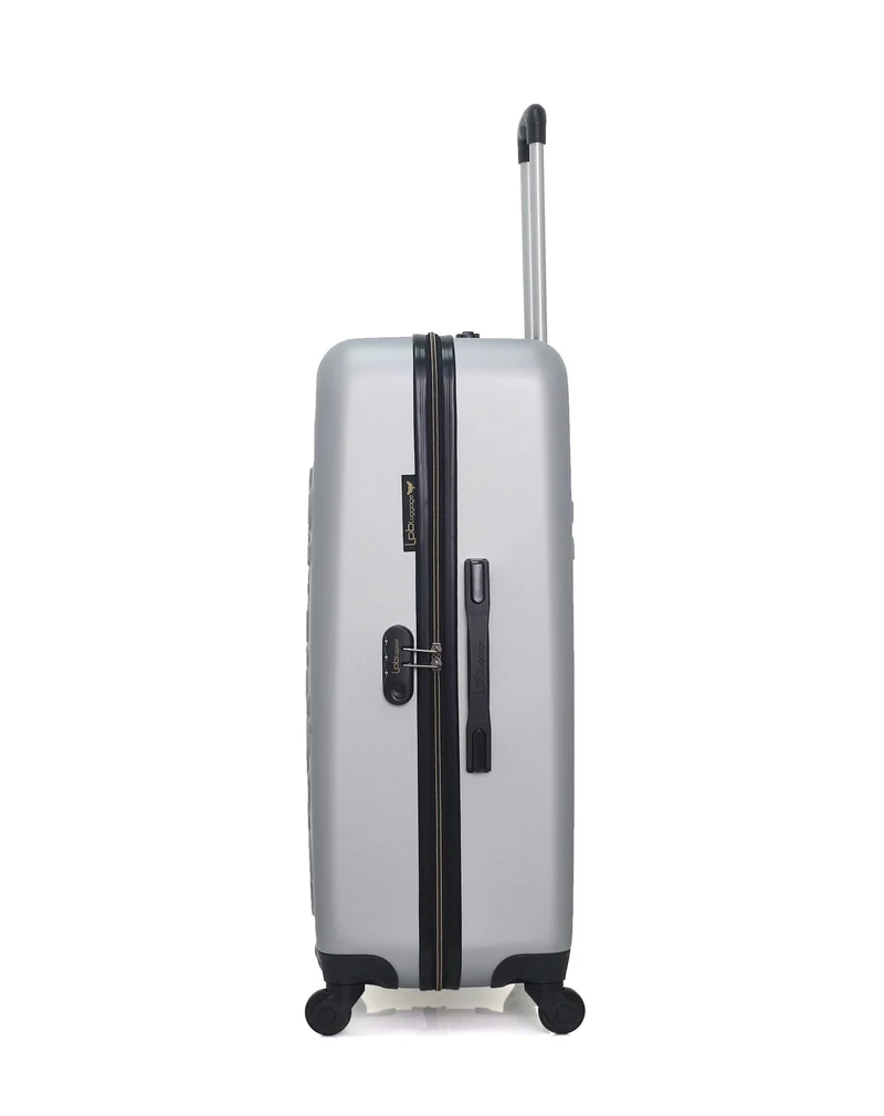 LPB LUGGAGE - 2er-Pack - Großer Koffer und Kosmetikkoffer ELEONOR