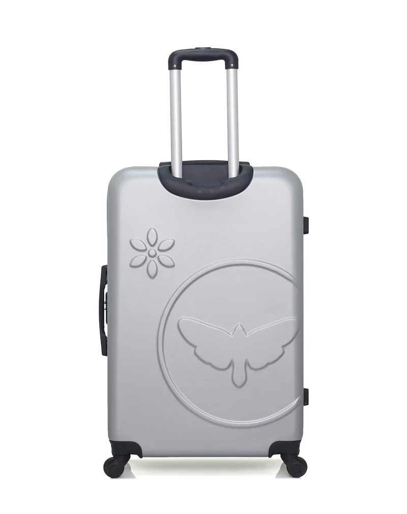 LPB LUGGAGE - 2er-Pack - Großer Koffer und Kosmetikkoffer ELEONOR