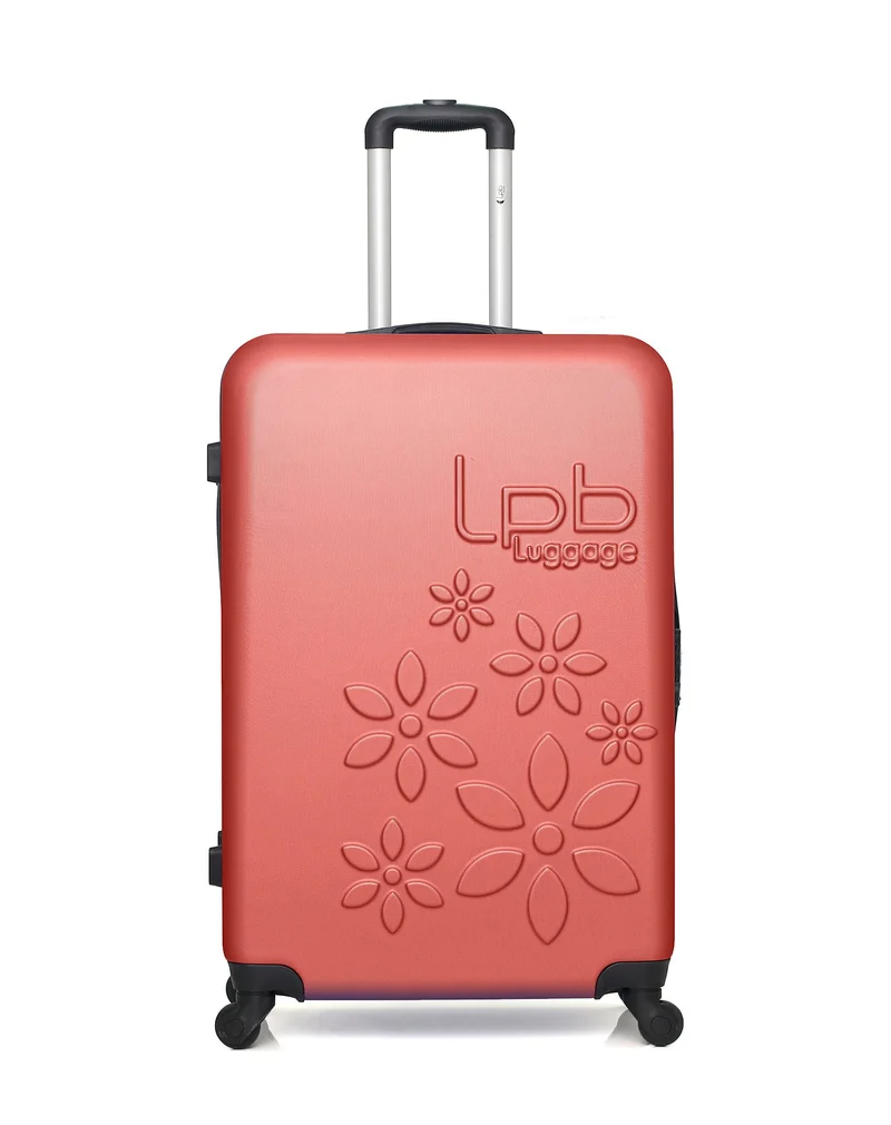 LPB LUGGAGE - 2er-Pack - Großer Koffer und Kosmetikkoffer ELEONOR