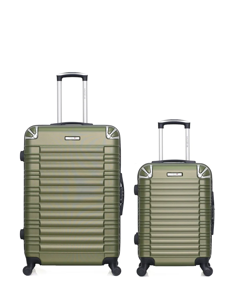 BLUESTAR – 2er-Pack – Großer Koffer und Handgepäck LIMA