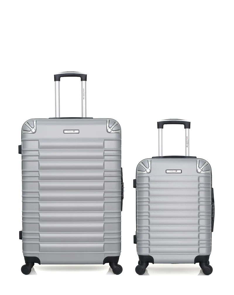 BLUESTAR – 2er-Pack – Großer Koffer und Handgepäck LIMA