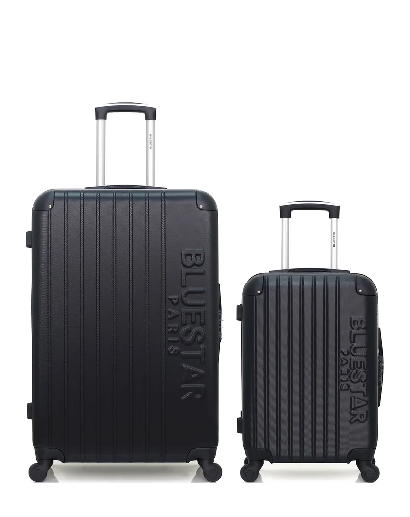 BLUESTAR – 2er-Pack – Großer Koffer und Handgepäck BUCAREST