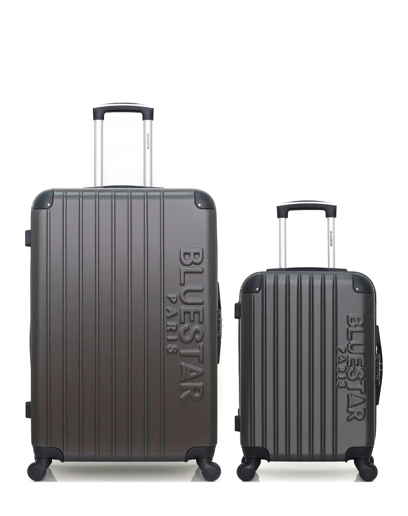 BLUESTAR – 2er-Pack – Großer Koffer und Handgepäck BUCAREST