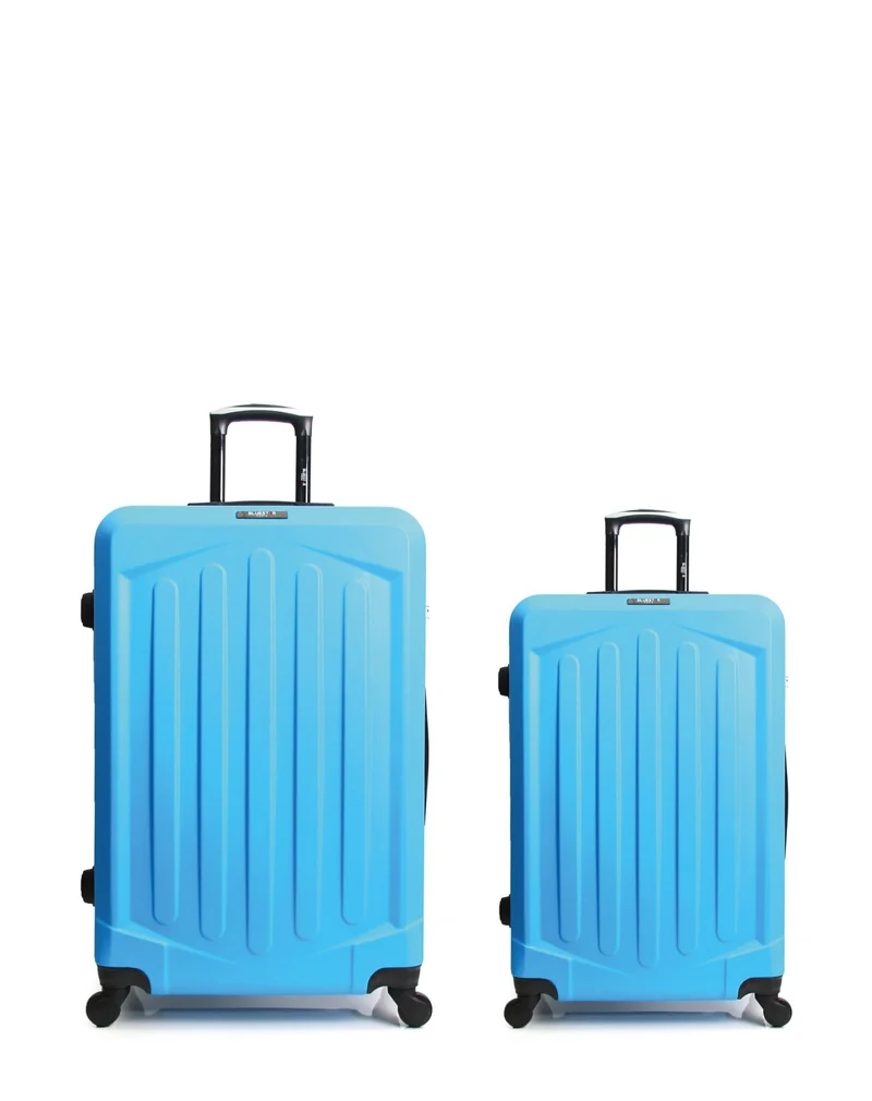 BLUESTAR – 2er-Pack – Mittelgroßer Koffer und Handgepäck HAGEN