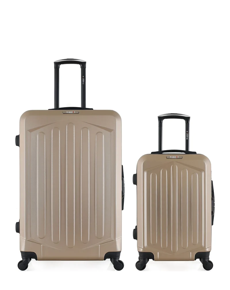 BLUESTAR – 2er-Pack – Großer Koffer und Handgepäck HAGEN