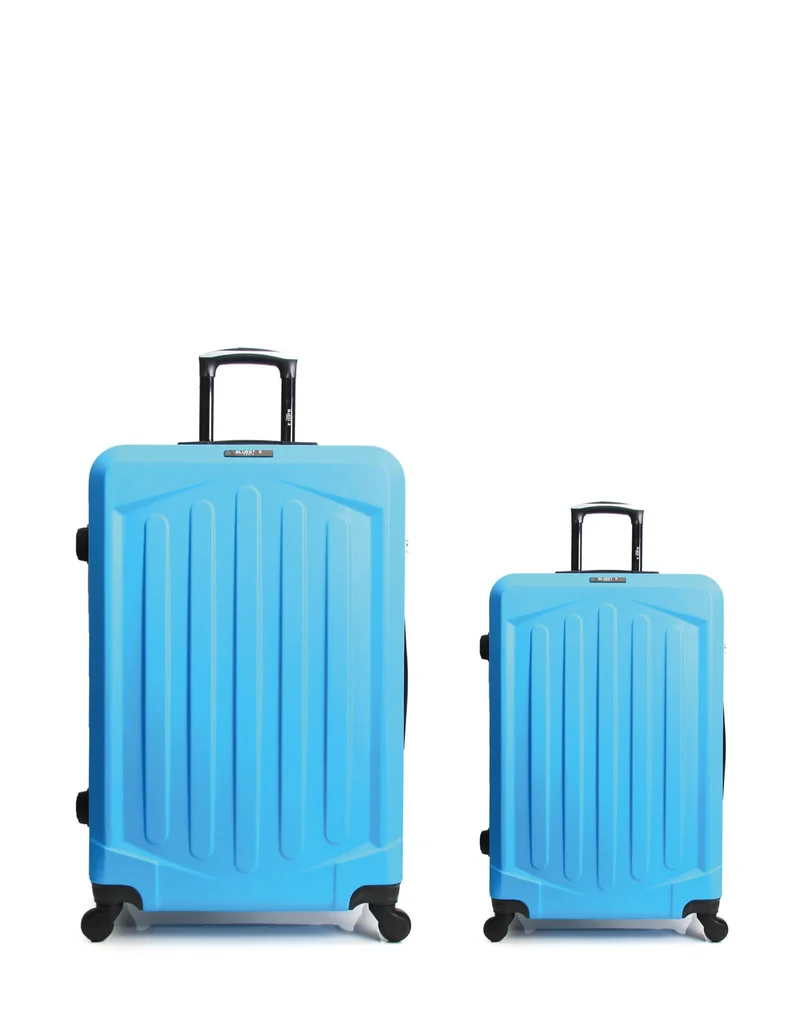 BLUESTAR – 2er-Pack – Großer Koffer und Handgepäck HAGEN